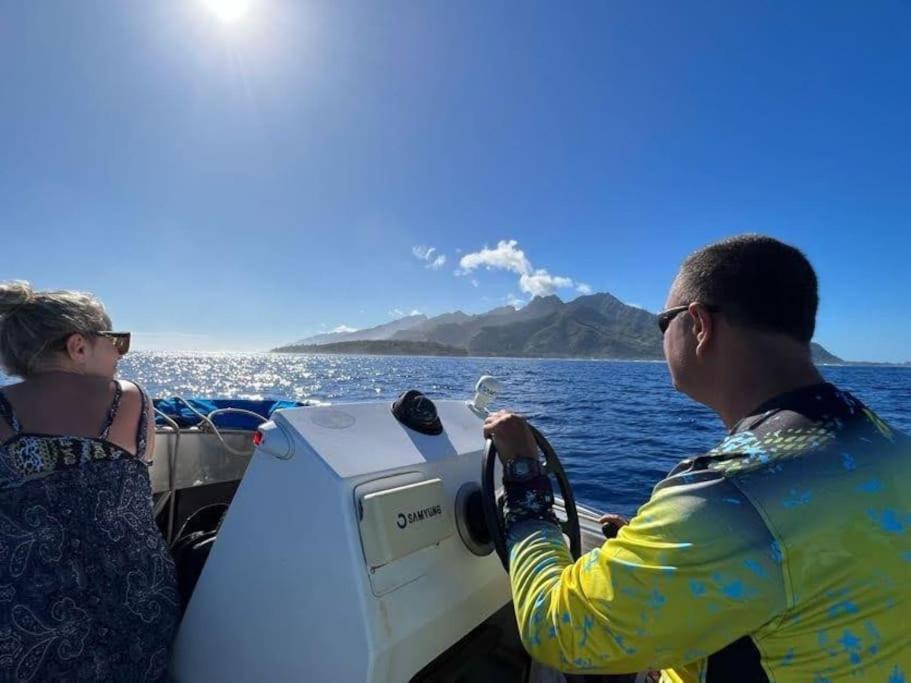 Tehuarupe Surf Studios Haapiti Luaran gambar